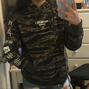 MENS medium RECKLESS LOS ANGELES sweatshirt